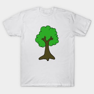 Tree Cartoon T-Shirt